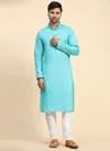 Rw 9 To 12 Pure Cotton Kurta Pyjama Wholesale Online